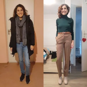 Antes e depois Sofia